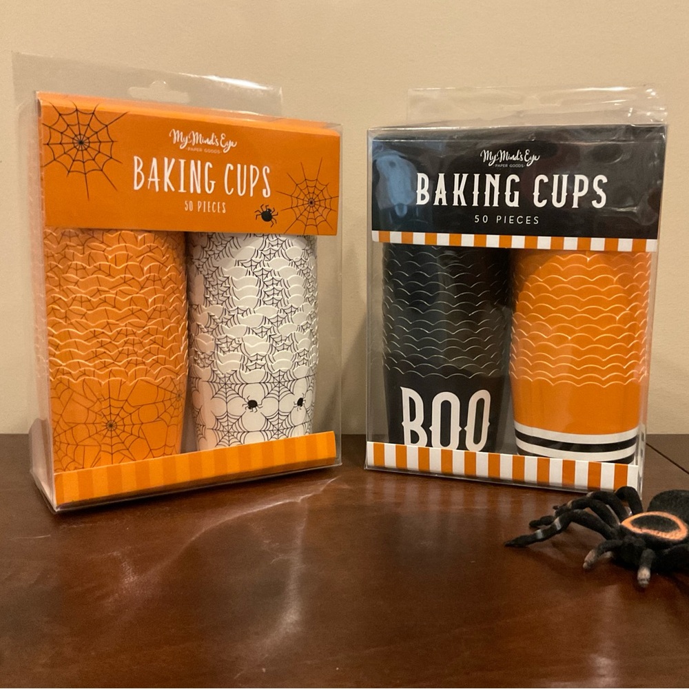 2 New Packages of  Baking Cups - Halloween! 🎃